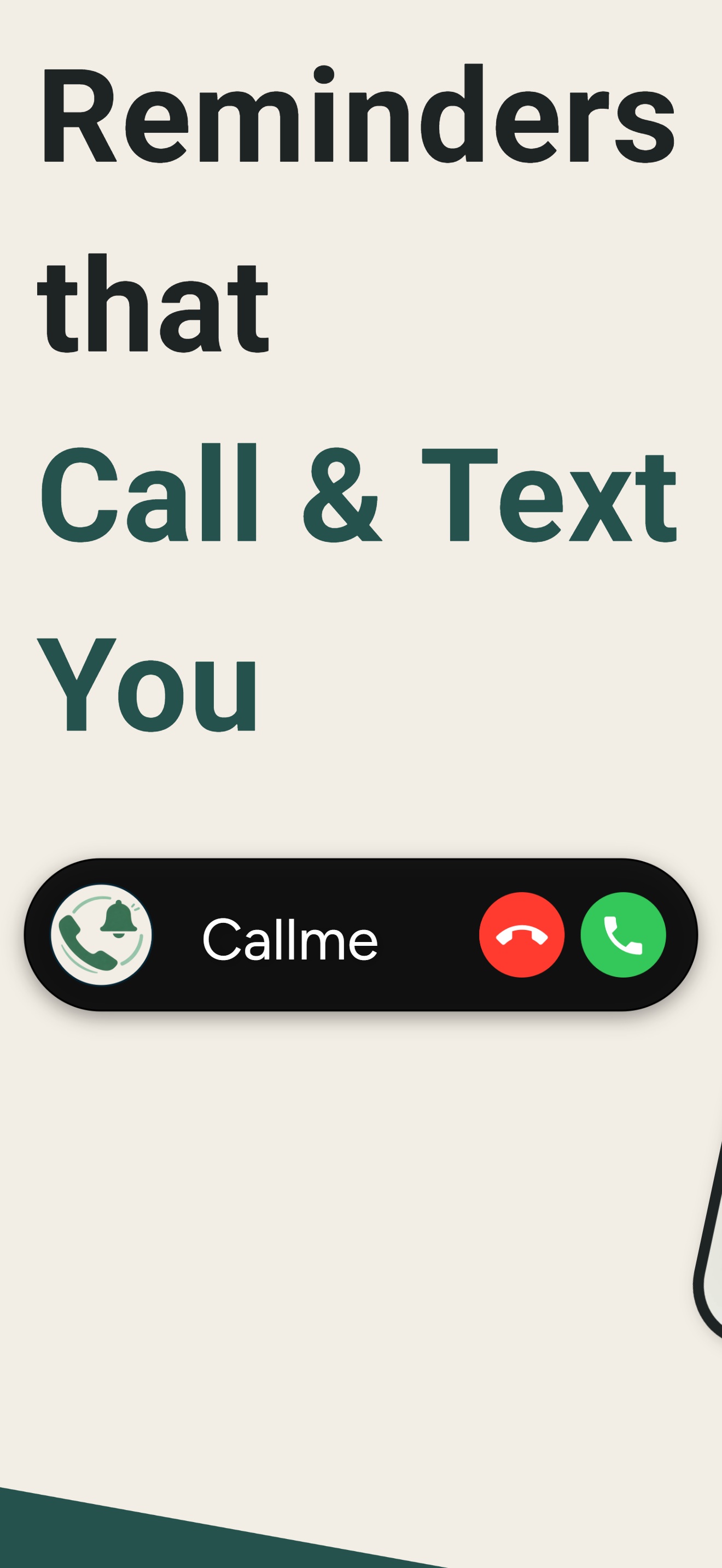 Callme app screenshot