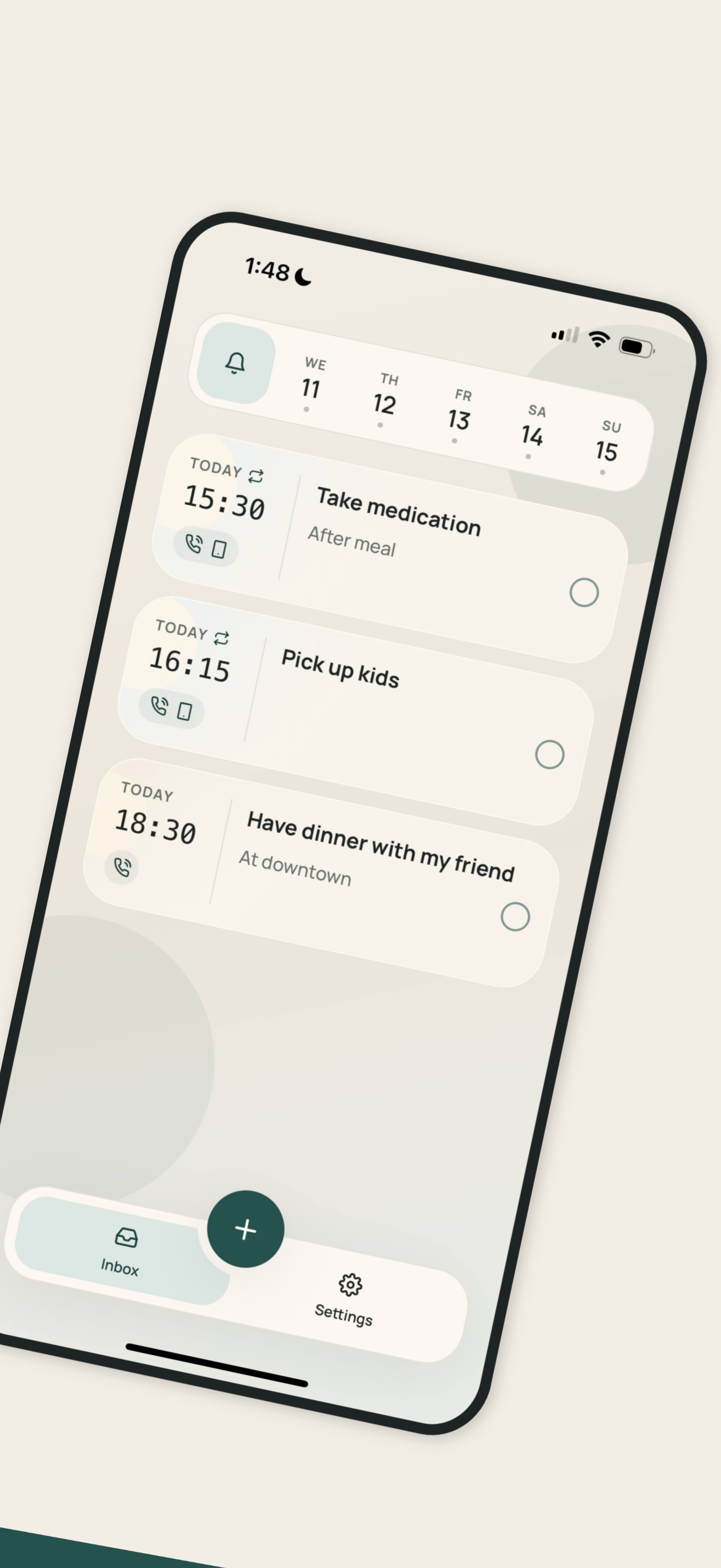 Callme app screenshot